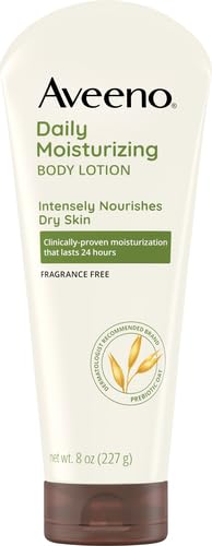 Aveeno Daily Moisturizing Body Lotion, Body Lotion for Dry Skin with