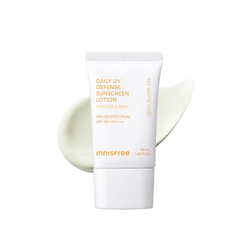 innisfree Daily UV Defense Sunscreen SPF 50+ PA++++, Korean Face Sunscreen