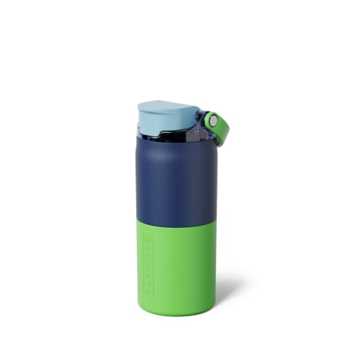 BrüMate Rise 18oz Water Bottle with Covered Silicone Straw