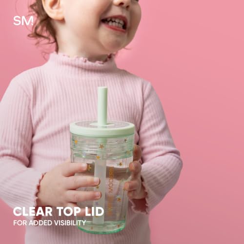 Simple Modern Toddler Tumbler with Straw | 12oz Cute Kids Cup, Farm Animals | Junior Tumbler Kids Water Bottle & Spill Proof Sippy Cup for Girls, Boys | See-Through Lid, Toddler Cup | Farm Animals
