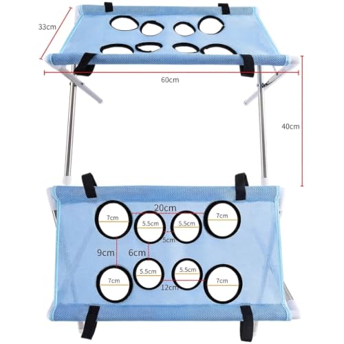 Pet Bathing Hammock for Dogs, Foldable Pet Grooming Table