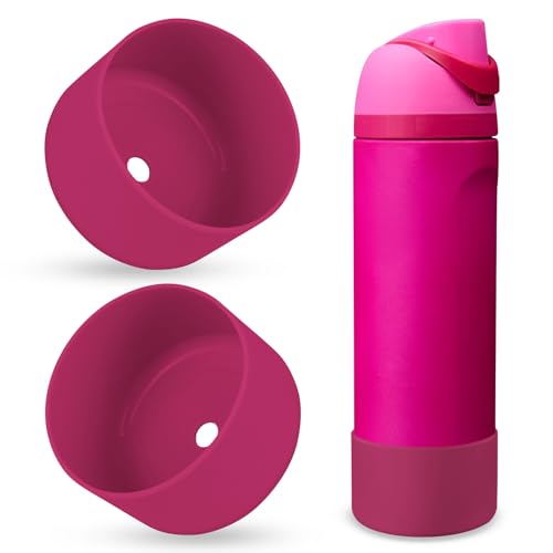 2PCS Silicone Water Bottle Boot, Compatible with Owala 24oz 32oz 40oz