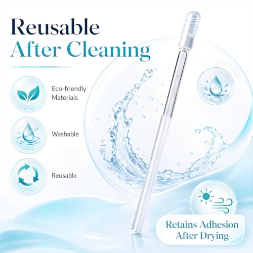 Sticky Ear Cleaning Stick,Sticky Ear Cleaners for Adults,Reusable Ear Cleaner