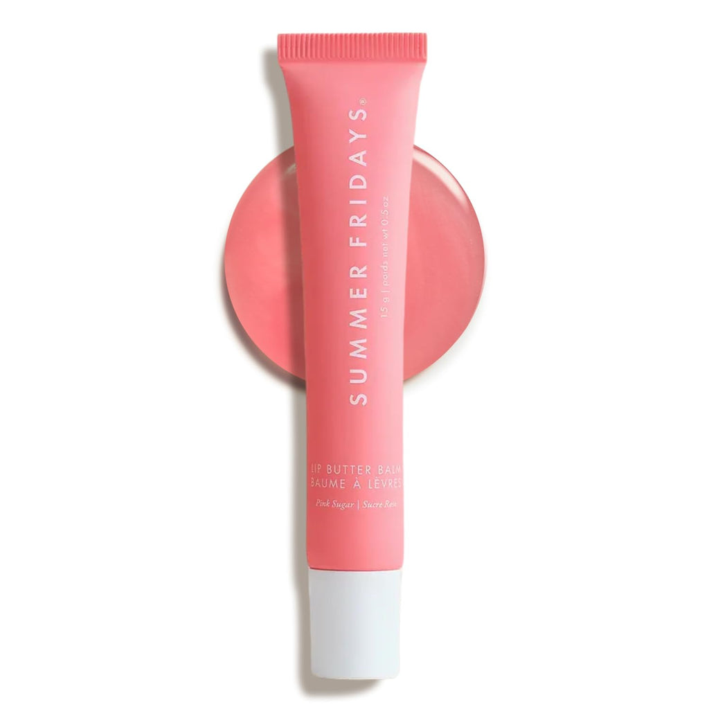 Summer Fridays Tinted Lip Butter Balm - Conditioning Vegan Lip Balm for