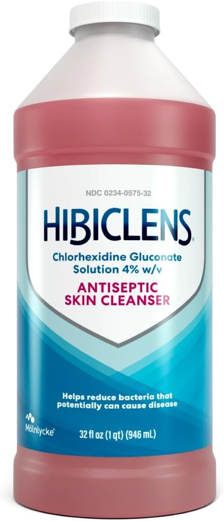 Hibiclens ‰ÛÒ Antimicrobial and Antiseptic Soap and Skin Cleanser ‰ÛÒ 32 oz ‰ÛÒ for Home and Hospital ‰ÛÒ 4% CHG, Packaging May Vary