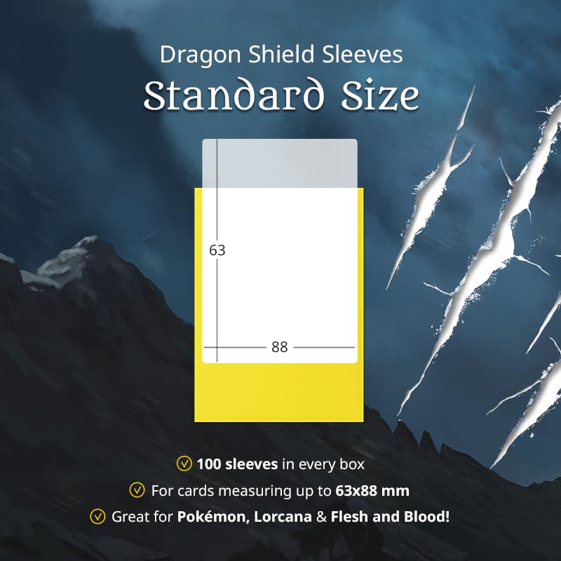 Dragon Shield Matte Dual Standard Size Card Sleeves