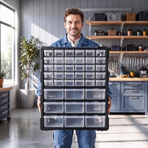 Drawer Organizer Craft Organizers and Storage with Dividers Labels Thicker