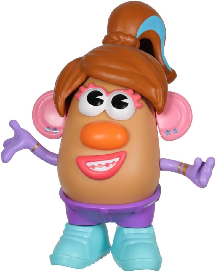 Potato Head Express Yourspud Playset with 1 Potato Body and 32 Accessories