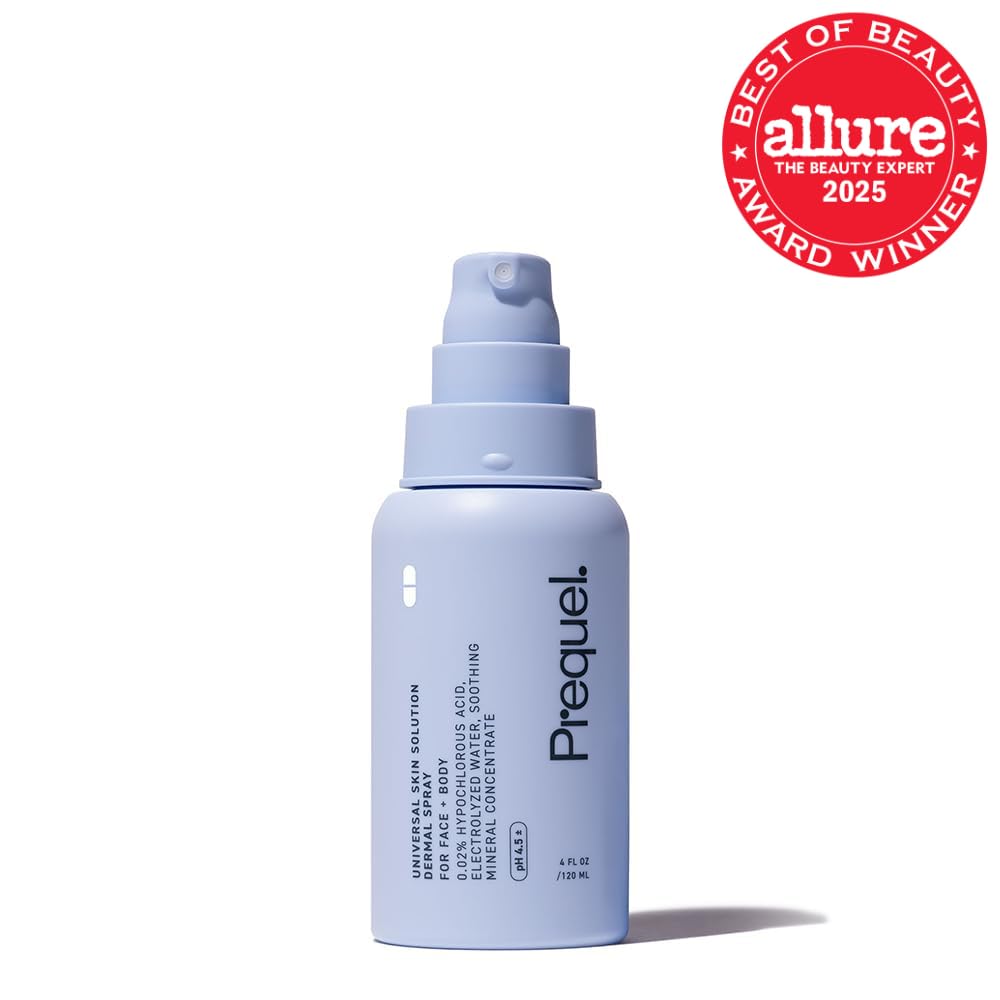 Prequel Skin Universal Skin Solution Hypochlorous Acid Spray for Face and