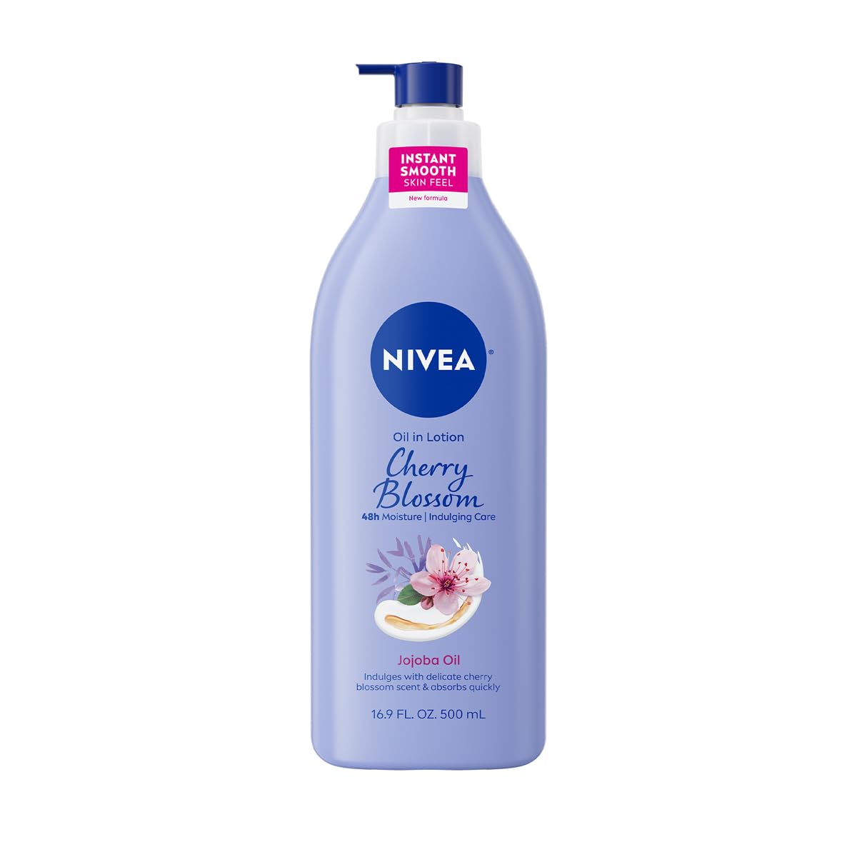 NIVEA Oil Infused Cherry Blossom and Jojoba Oil Body Lotion for Women