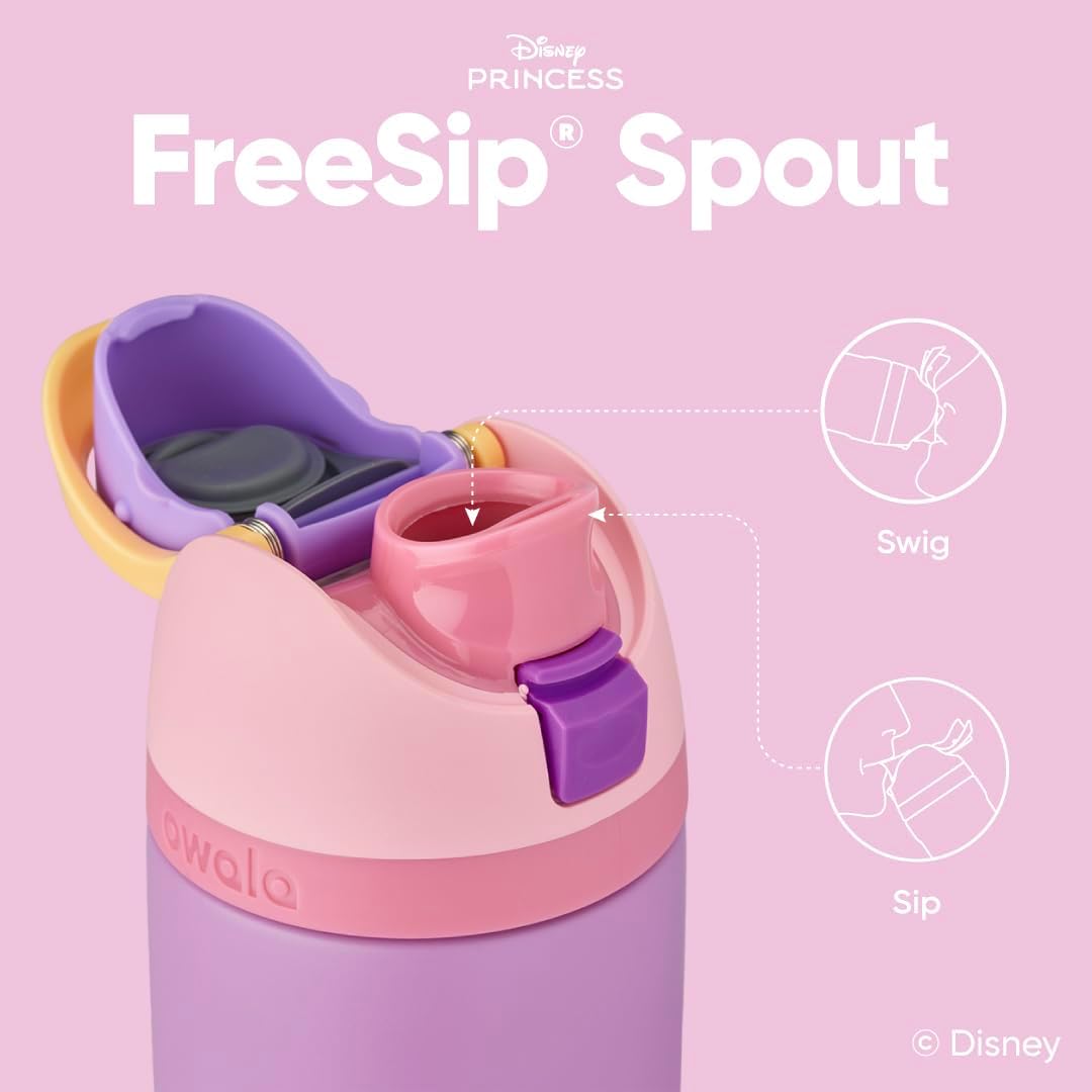 Owala Disney Princess FreeSip Insulated Stainless Steel Water Bottle with