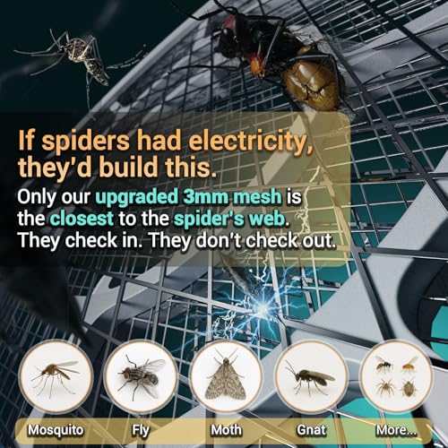 YsChois Electric Fly Swatter, Bug Zapper Companion, Mosquito Killer Racket