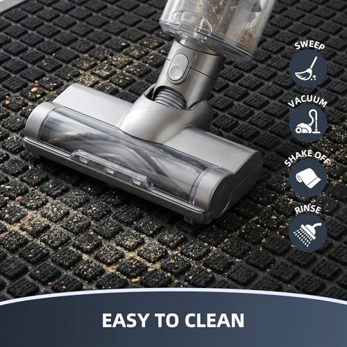Front Door Mat Outside Entrance, Heavy Duty Waterproof Doormat