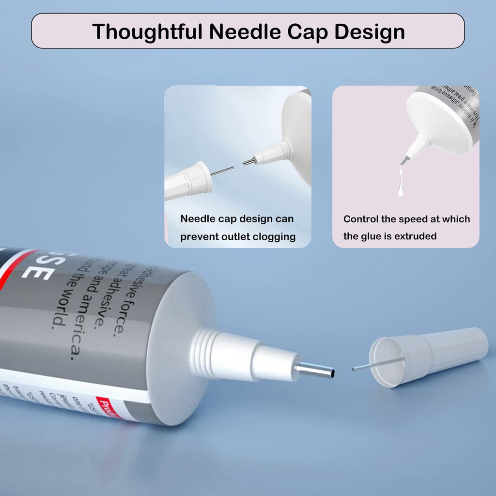 B7000 Jewelry Glue for Making, FITTDYHE 1PCS 50ML/1.69 fl oz Clear Adhesive