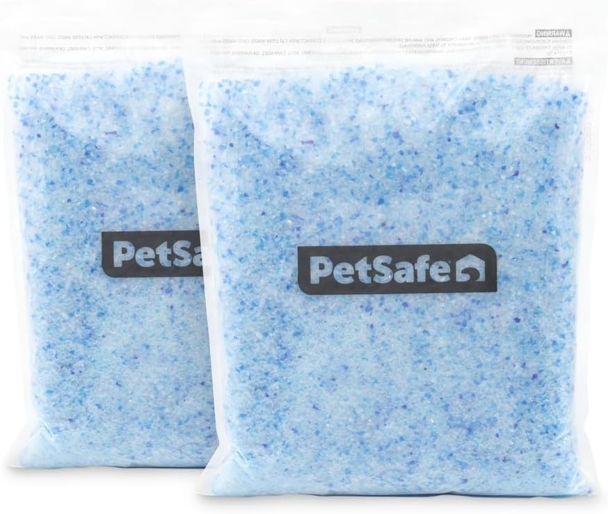 PetSafe ScoopFree Premium Crystal Cat Litter - Outperforms Clay Litter
