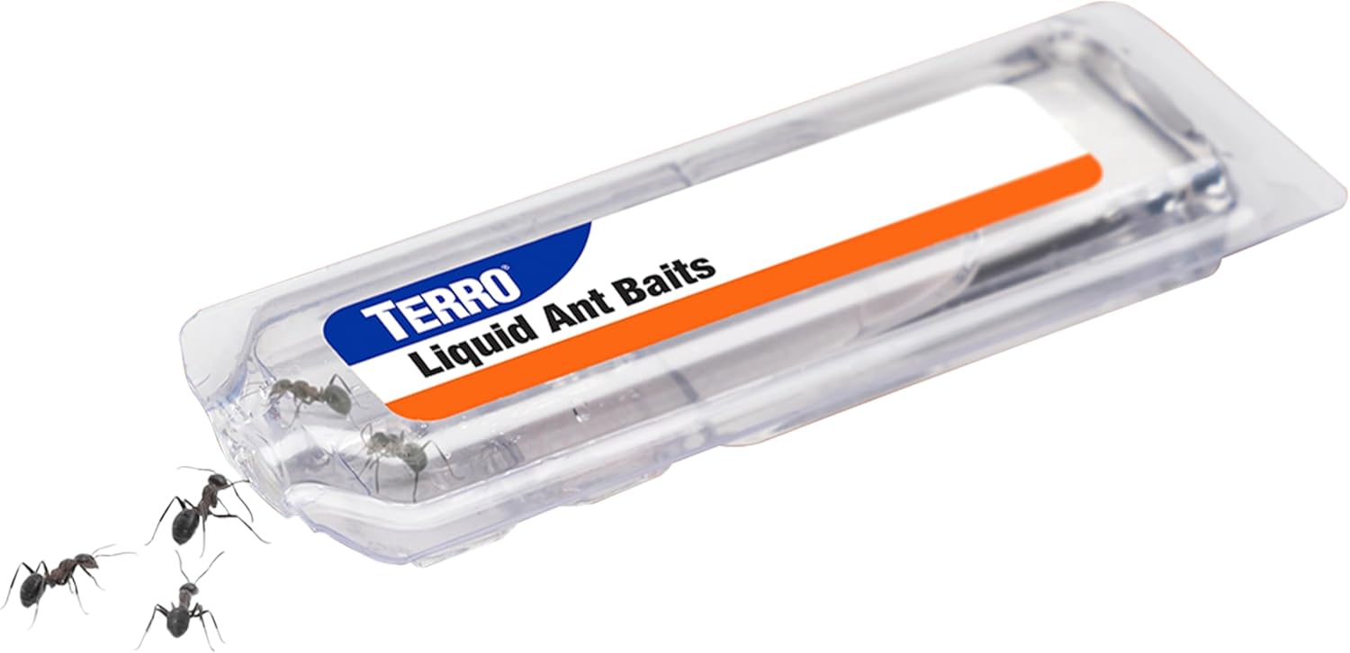 TERRO Ant Killer Bait Stations T300B - Liquid Bait to Eliminate Ants - Bait