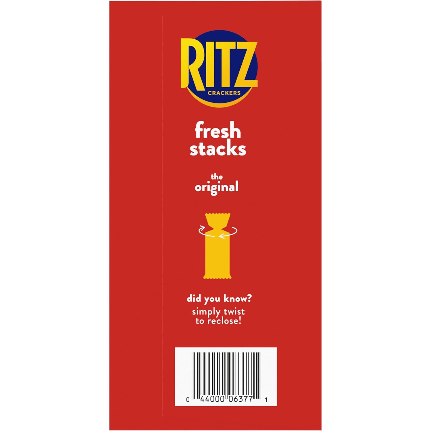RITZ Fresh Stacks Original Crackers, Party Size, Travel Snacks, 23.7 oz (16
