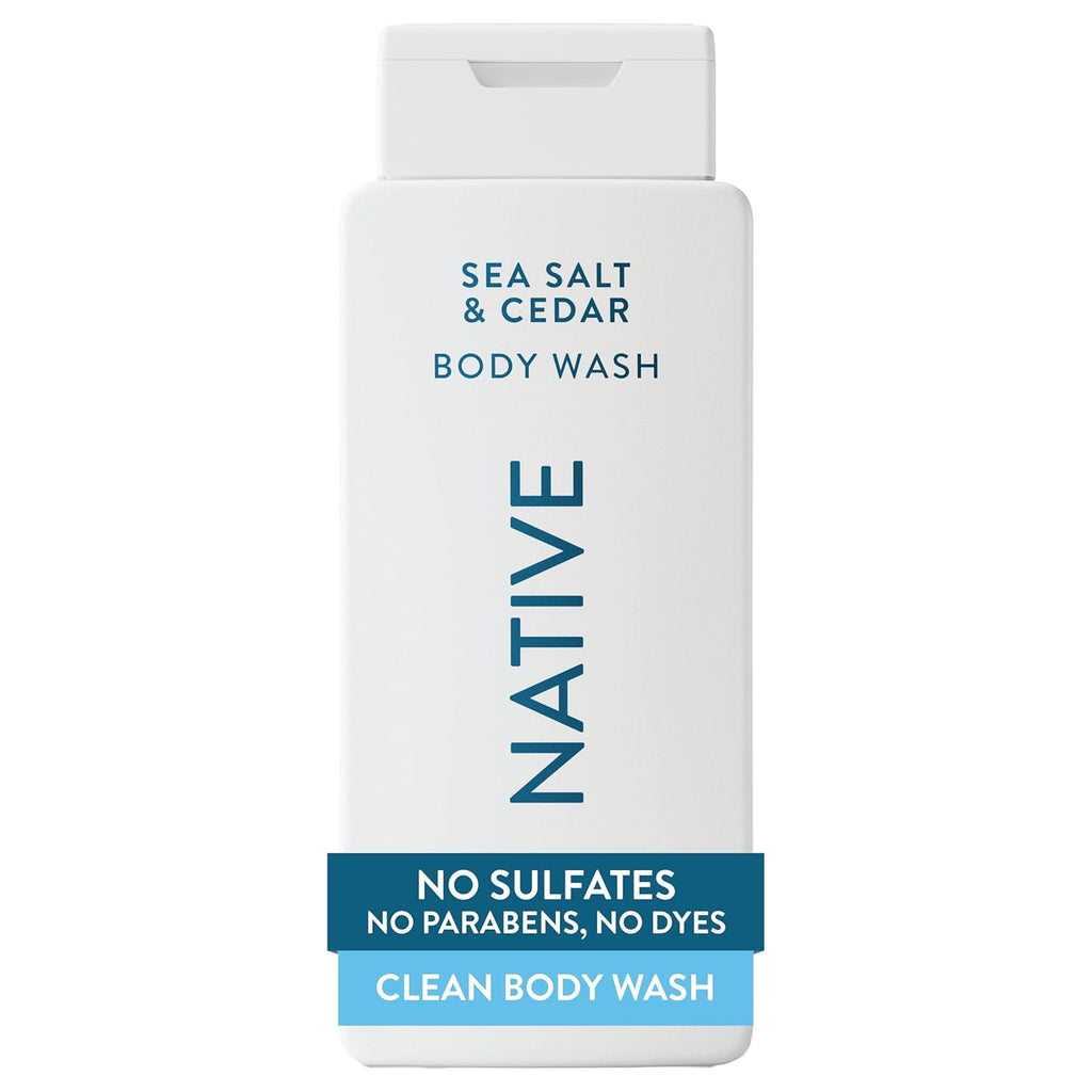 Native Body Wash Contains Naturally Derived Ingredients