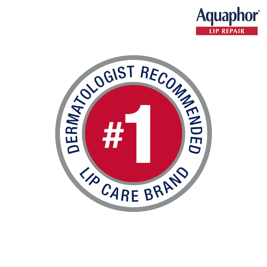 Aquaphor Lip Repair Ointment, Moisturizing Lip Balm Pack, Relieves Dryness