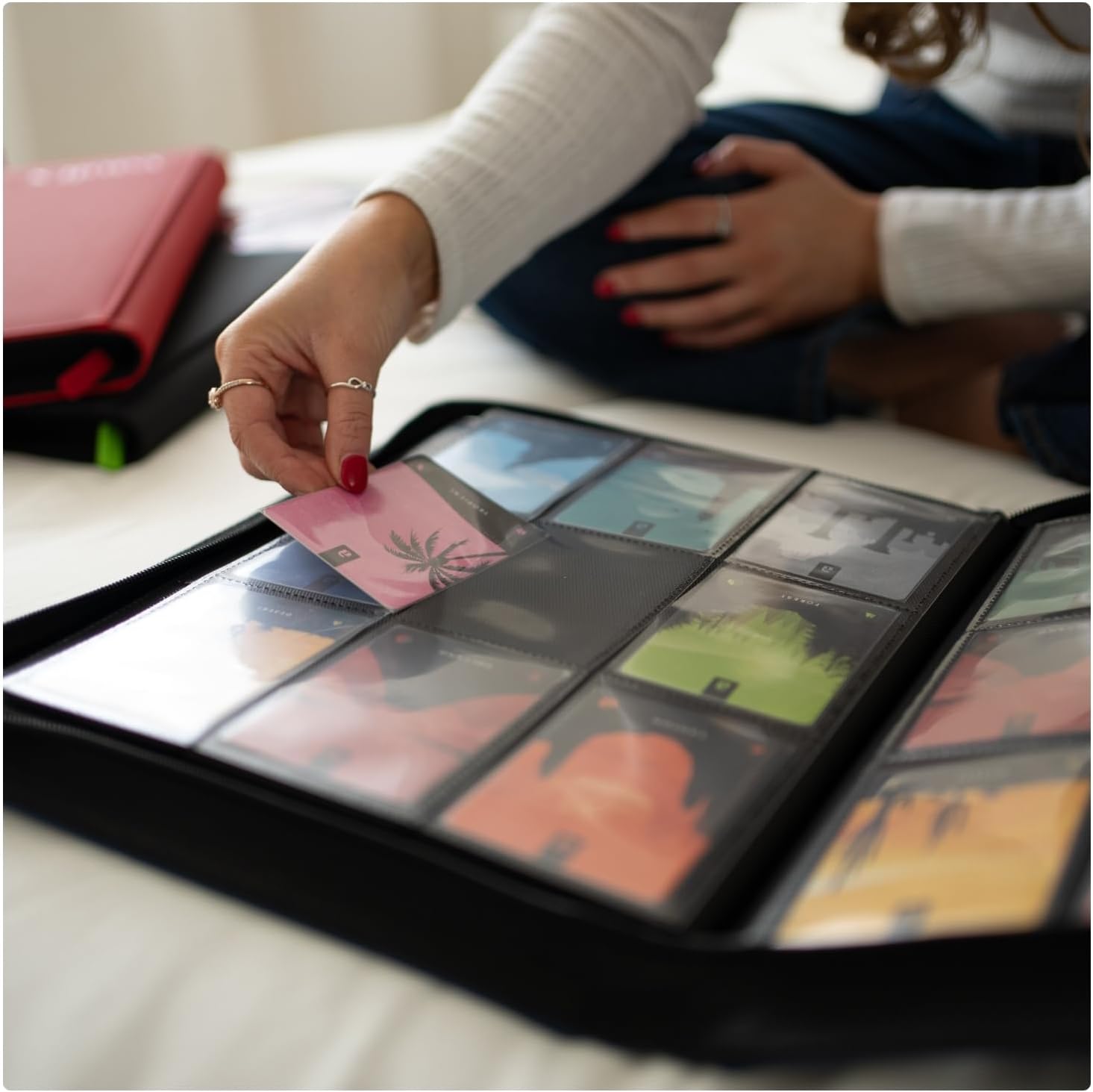 Vault X 9 Pocket Trading Card Zip Binder, 360 Cards, Premium Exo-Tec Album