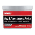 Mothers Mag & Aluminum Polish, 10 oz. ‰ÛÒ Brilliant Shine, Easy to Use, for All Uncoated & Unplated Metals Including Aluminum Wheels, Stainless Steel Trim and Exhaust Tips, Brass & More (05101)