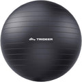 Trideer Exercise Ball for Yoga, Pilates & Fitness ‰ÛÒ Stability Ball Equipment for Home Gym & Office Chair, Core & Balance Training Accessories, Physical Therapy Equipment, Quick Pump Included, 5 Sizes