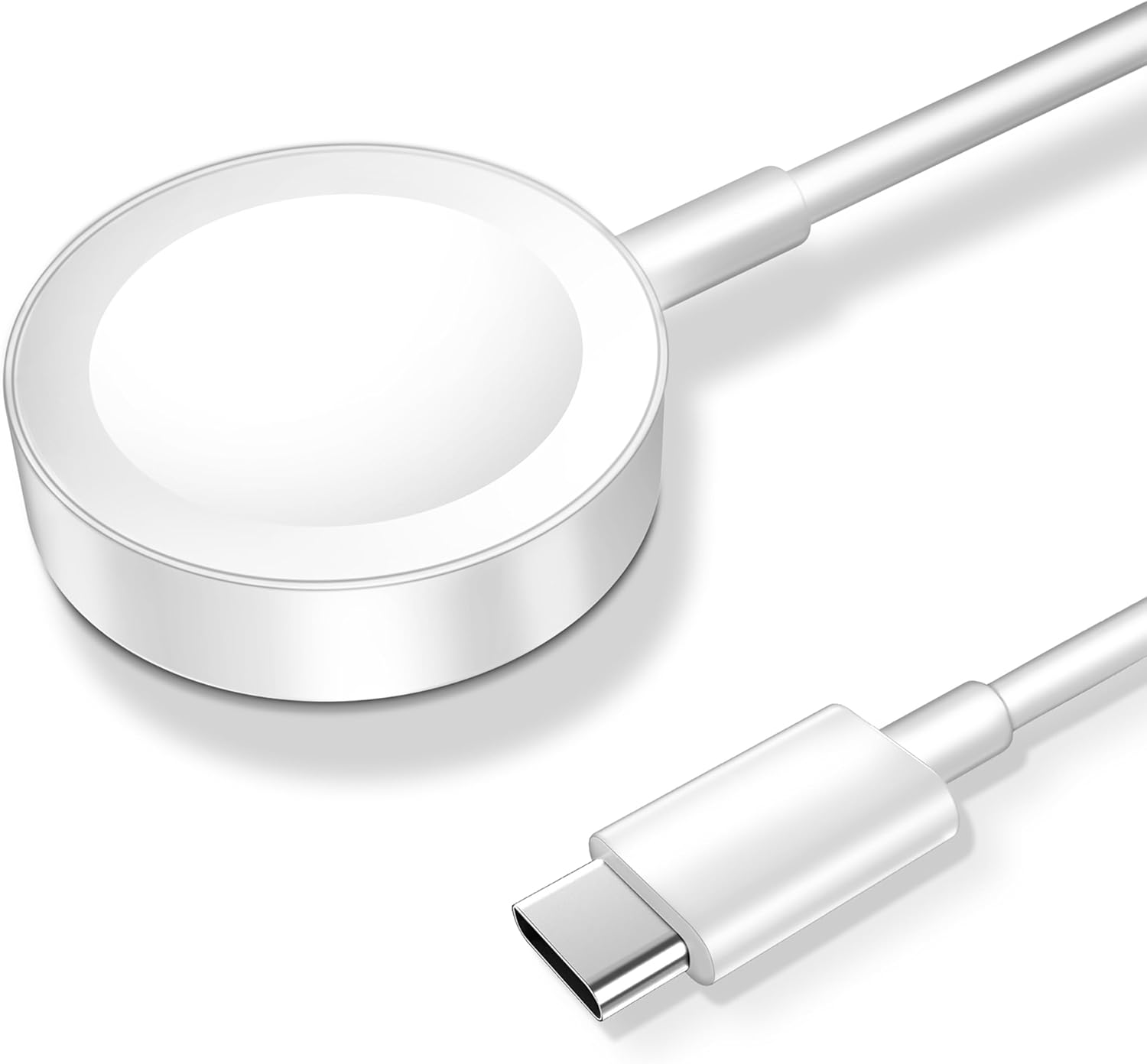 ?�ِ?�Ù??�ِ?�ÙÓ ?��Ó?��©?��Ê?��Ç?��??���?��??��� Magnetic Charging Cable for Apple Watch Charger,[USB C Port] Wireless Charging Cable Compatible with iWatch Series Ultra/10/9/8/7/6/SE/SE2/5/4/3/2[3.3FT/1M]-White