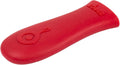 Lodge Silicone Hot Handle Holder - Dishwasher Safe Hot Handle Holder Designed for Lodge Cast Iron Skillets 9 Inches+ w/Keyhole Handle - Reusable Heat Protection Up to 500å¡ - Red