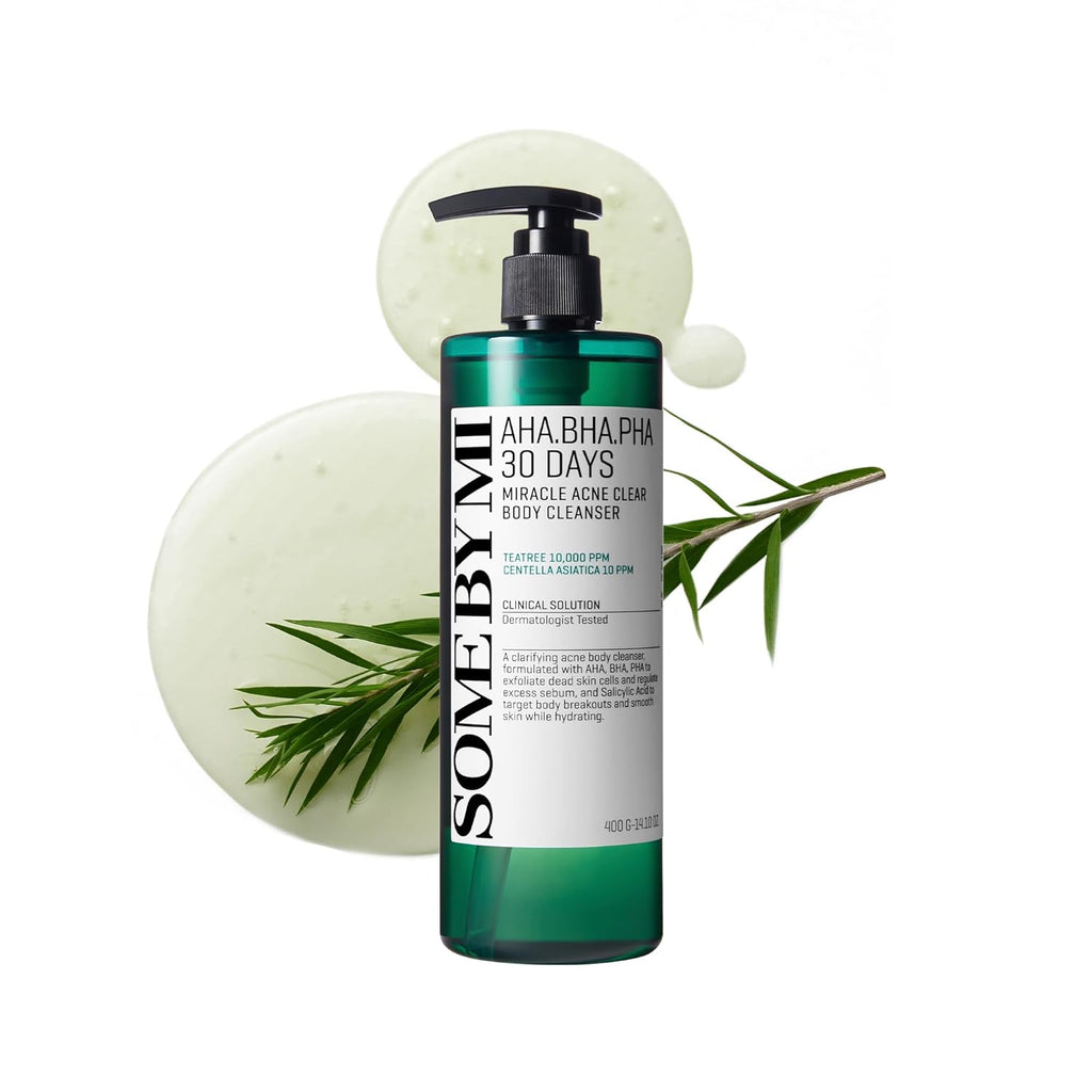 SOME BY MI AHA BHA PHA 30 Days Miracle Acne Clear Body Cleanser 13.5oz ‰ÛÒ