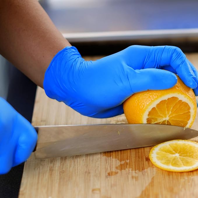 PEIPU Nitrile Disposable Gloves•?ÎPowder Free, Cleaning Service Gloves, Latex Free