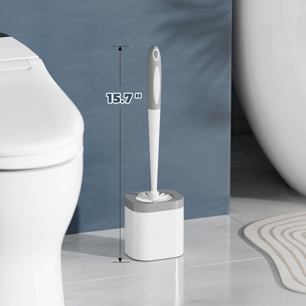Holaloha Toilet Brush, 2 Pack Toilet Brush and Holder Set Bathroom