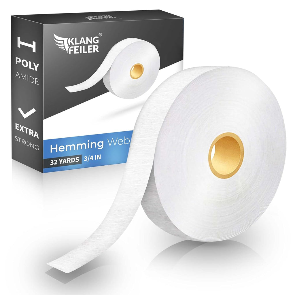 Klangfeilerå¨ Iron on Hemming Tape - 0.75 INCH x 32 Yards - Extra Strong - Iron Required