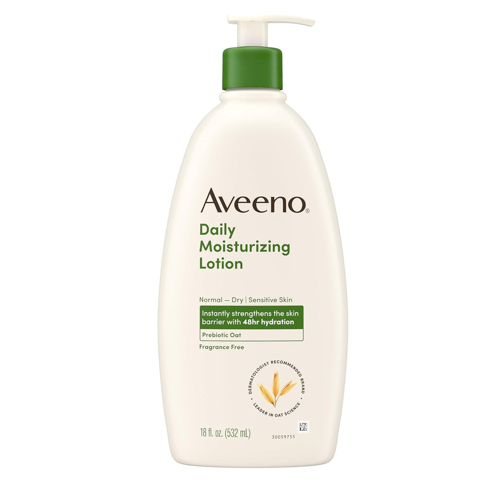 Aveeno Daily Moisturizing Body Lotion, Body Lotion for Dry Skin with