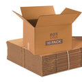 BOX USA Moving Boxes Medium 18"L x 14"W x 12"H 10-Pack