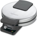 Cuisinart Waffle Maker, 1250W Round Classic Waffle Iron, 5-Setting Adjustable