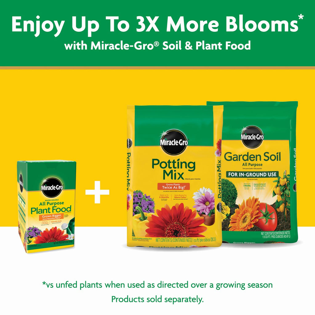 Miracle-Gro Water Soluble All Purpose Plant Food - Fertilizer For All Indoor