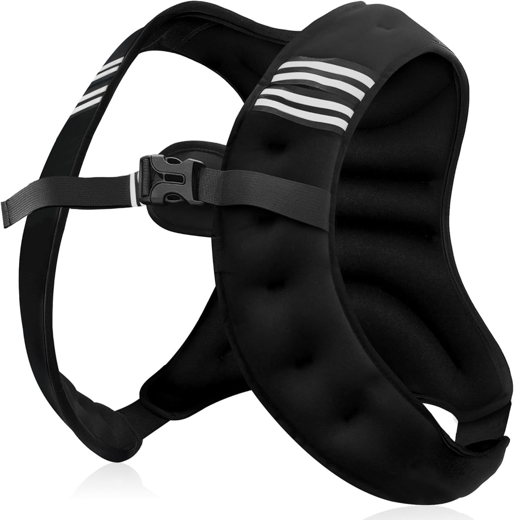 NATURELUX Weighted Vest Men or Women - 5/10/15/20/25/30lbs Weights with