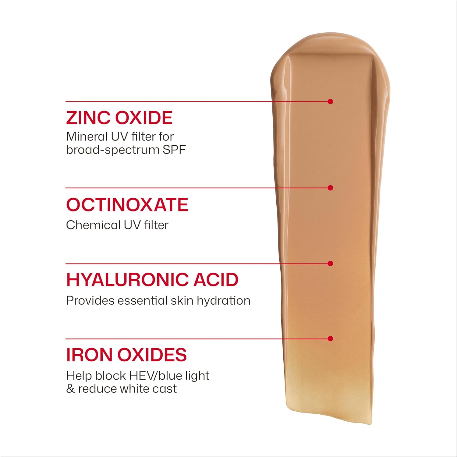 EltaMD UV Daily Face Sunscreen with Transparent Zinc Oxide and Hyaluronic