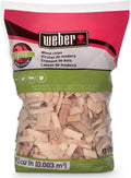 Weber Apple Wood Chips, 2 lb ‰ÛÒ Premium BBQ Smoking & Grilling Chips for Subtle, Sweet Apple Flavor ‰ÛÒ Ideal for Beef, Lamb, Poultry, Pork & Fish