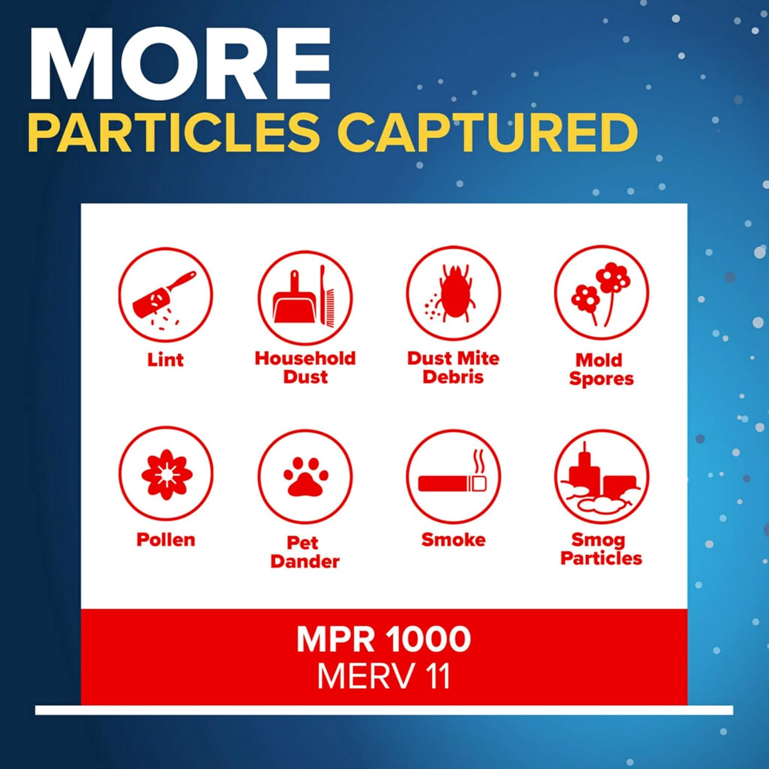 Filtrete 20x25x1 AC Furnace Air Filter, MERV 11, MPR 1000, Micro Allergen