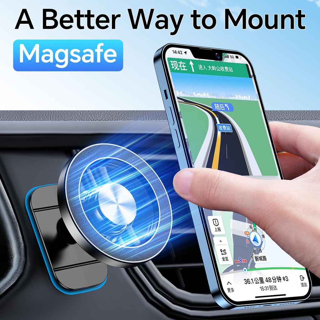Kaistyle for Magsafe Car Mount‹ې20 Strong Magnets‹ÛÔMagnetic Phone Holder for