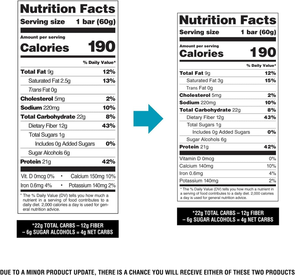 Quest Nutrition Chocolate Chip Cookie Dough Protein Bars, High Protein, Low
