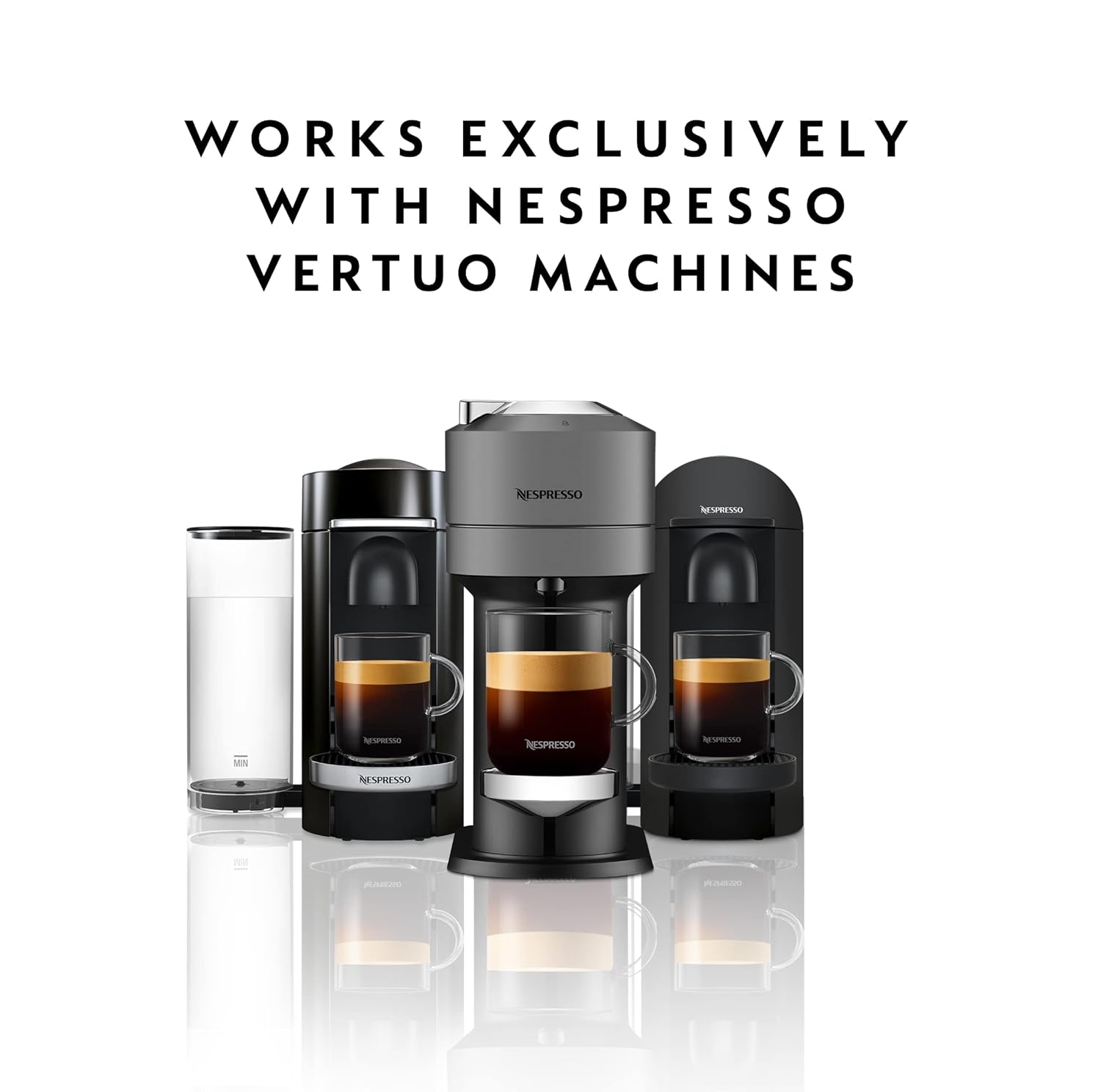 Nespresso Capsules Vertuo, Variety Pack, Medium and Dark Roast Coffee, 30