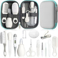 Baby Grooming Kit, Infant Safety Care Set with Hair Brush Comb Nail Clipper