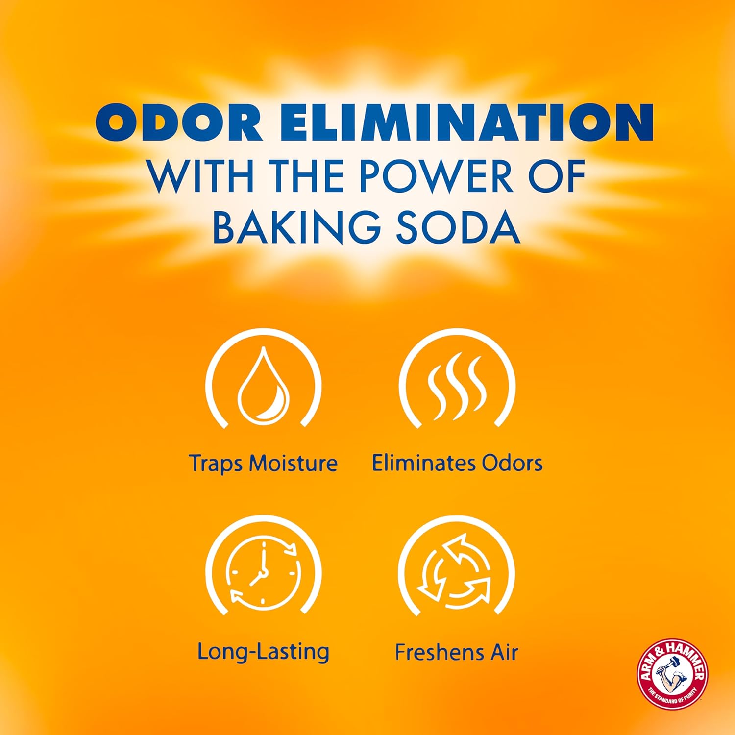 Arm & Hammer Fragrance Free Refillable Moisture Absorber and Odor Eliminator