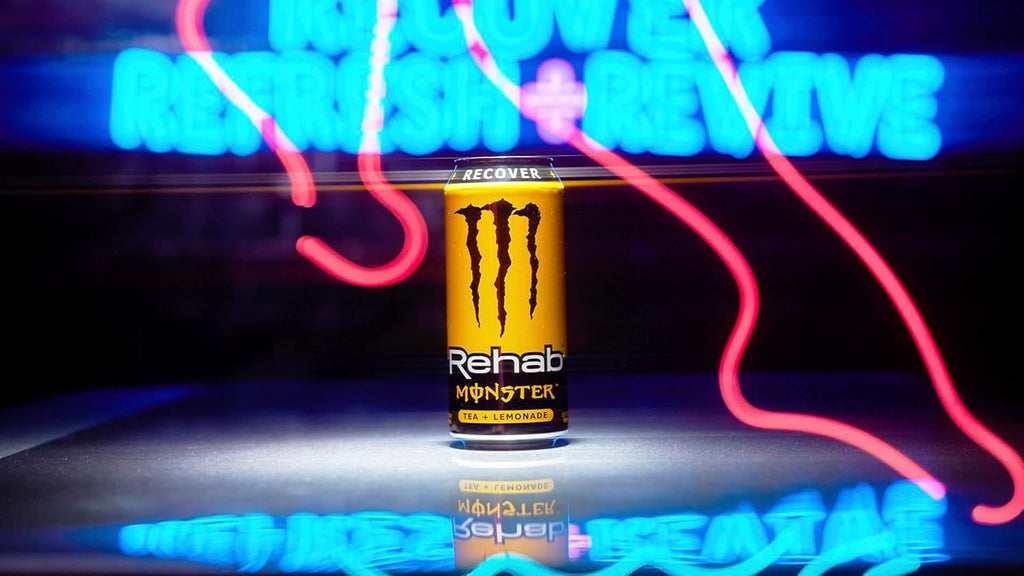 Monster Rehab Tea + Lemonade + Energy, Energy Drink 15.5 Ounce