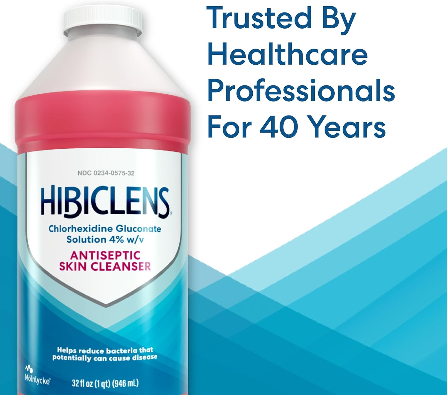 Hibiclens ‰ÛÒ Antimicrobial and Antiseptic Soap and Skin Cleanser ‰ÛÒ 32 oz ‰ÛÒ for Home and Hospital ‰ÛÒ 4% CHG, Packaging May Vary