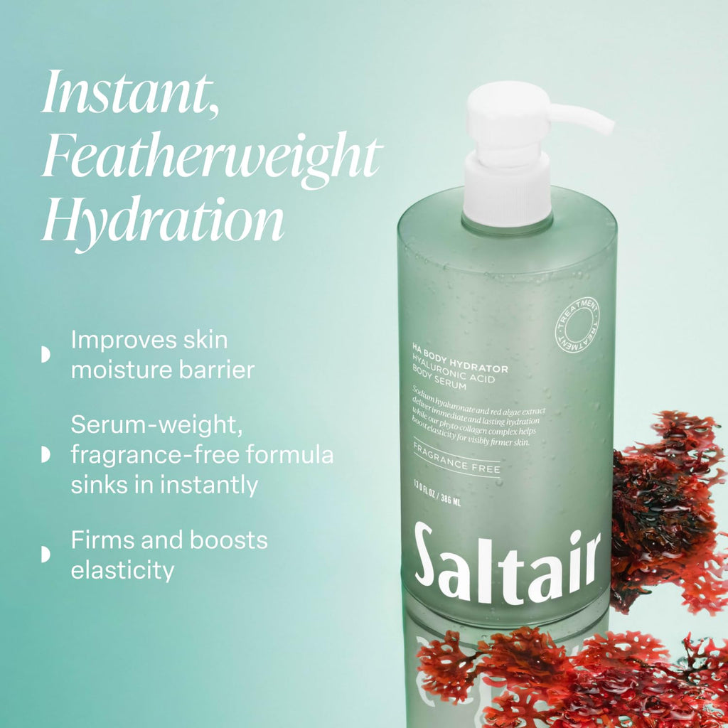 Saltair Hyaluronic Acid Body Serum ‰ÛÒ Hydrating Body Lotion for Smoother