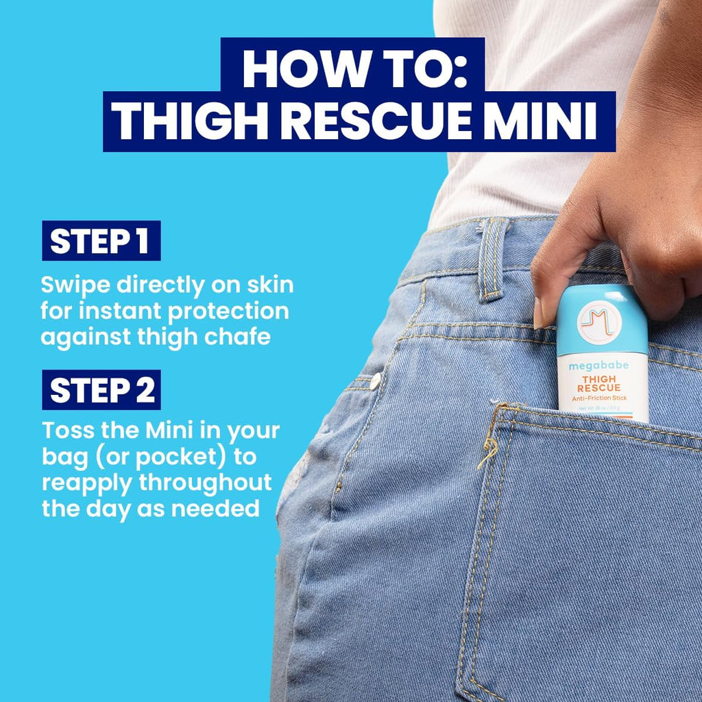 Megababe Thigh Rescue Anti-Chafe Stick Mini