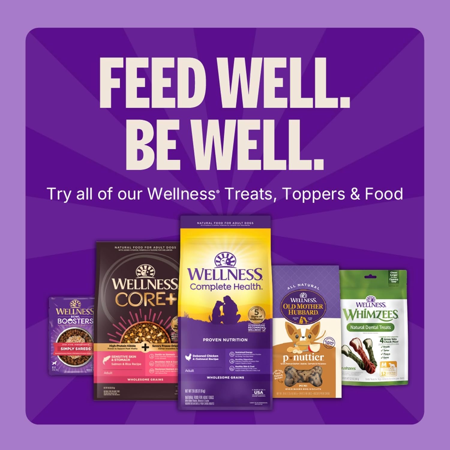 Wellness Puppy Treats, Natural, Training Treat, Grain Free, Soft Lamb &